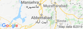 Abbottabad map
